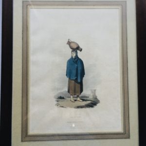 381-AQUATINTA-GIRL OF GUARDA