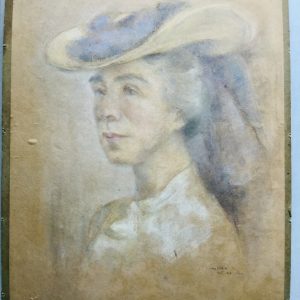 519- PINTURA A PASTEL S/ CARTÃO
