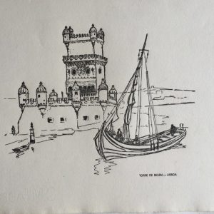 552-	GRAVURA- TORRE DE BELÉM