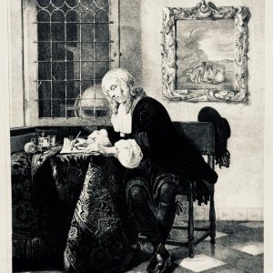 650- 	GRAVURA-THE LETTER WRITER