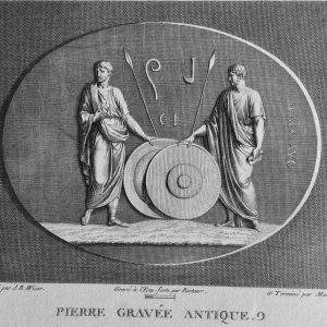 667-	GRAVURA ANTIQUE-ROME-GRECE - cerca de1792