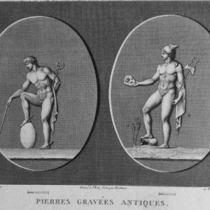 668-	GRAVURA ANTIQUE-ROME-GRECE.-cerca de1792