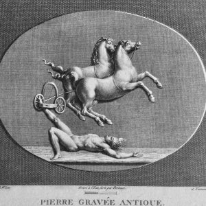 669-	GRAVURA ANTIQUE-ROME-GRECE- cerca de1792