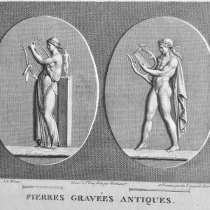 672-	GRAVURA ANTIQUE-ROME-GRECE - cerca de1792