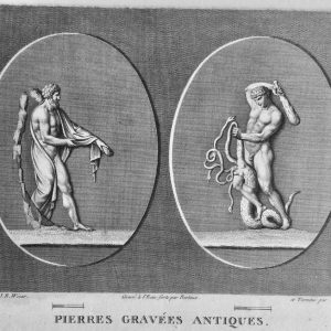 673-	GRAVURA ANTIQUE-ROME-GRECE - cerca de1792
