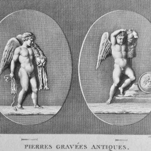 674-	GRAVURA ANTIQUE-ROME-GRECE - cerca de1792