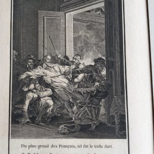 708- GRAVURA DE MOREAU LE JEUNE- (Henriade Ch 2 )