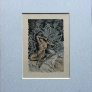 722- LITOGRAFIA ERÓTICA DE EDOUARD CHIMOT -