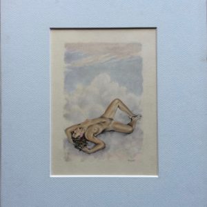 723- LITOGRAFIA ERÓTICADE EDOUARD CHIMOT -