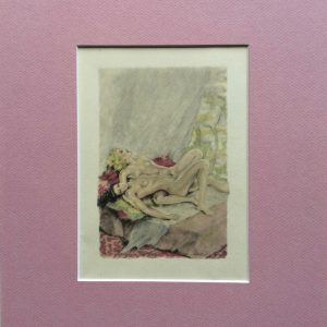 724- LITOGRAFIA ERÓTICA DE EDOUARD CHIMOT