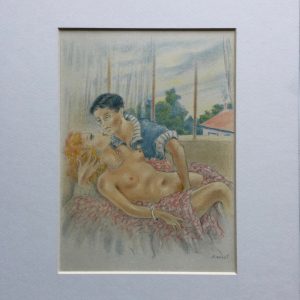 728- LITOGRAFIA ERÓTICA DE EDOUARD CHIMOT -