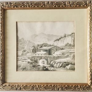 313-	DESENHO CASA E PONTE