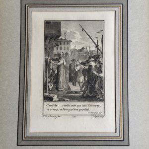 711-	GRAVURA DE MOREAU LE JEUNE-