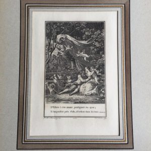 737-	GRAVURA- MOREAU LE JEUNE-