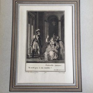 738-	GRAVURA- MOREAU LE JEUNE-