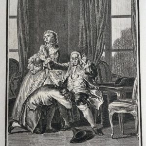 750-	GRAVURA- MOREAU LE JEUNE-