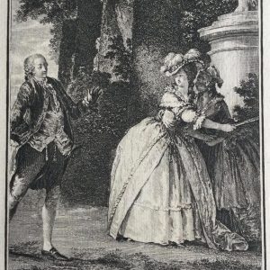 756-	GRAVURA- MOREAU LE JEUNE-