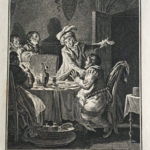 774-	GRAVURA- MOREAU LE JEUNE-