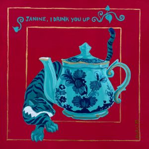 JANINE I DRINK YOU UP- ANA CARVALHO