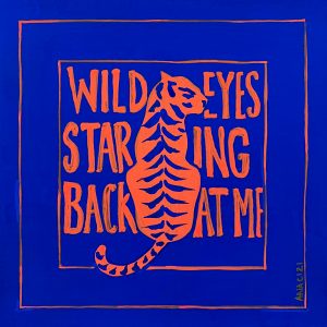 WILD EYES STARING BACK AT ME