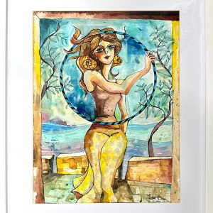 MENINA COM ARCO- IRENE BASSO